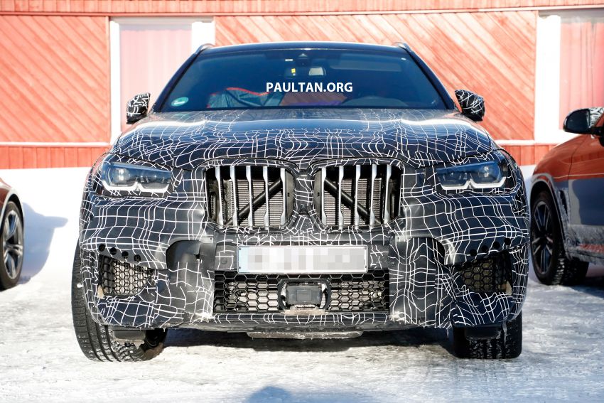 SPIED: F96 BMW X6 M – to get 4.4L V8, over 600 hp? 968813