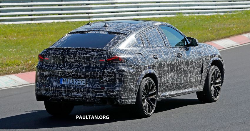 SPIED: F96 BMW X6 M – to get 4.4L V8, over 600 hp? 968785