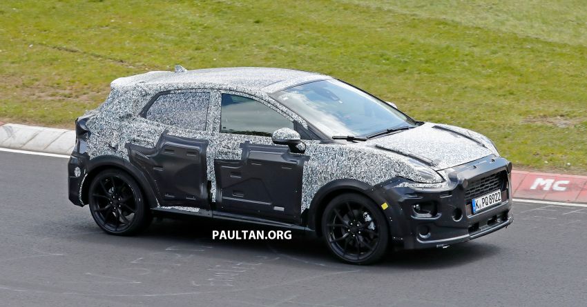 SPIED: Ford Puma ST seen testing at the Nürburgring 968427