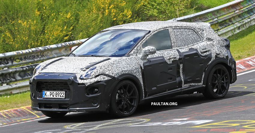 SPIED: Ford Puma ST seen testing at the Nürburgring 968436