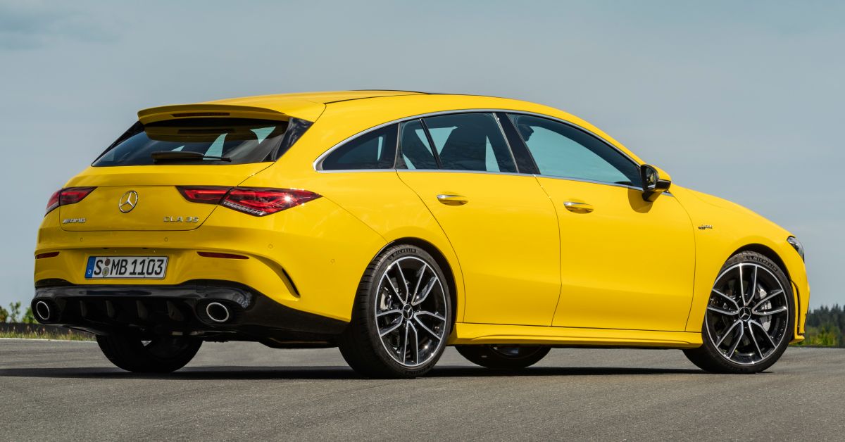 Mercedes-AMG CLA35 4Matic Shooting Brake debuts