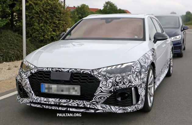SPIED: Audi RS4 facelift to gain revised infotainment?