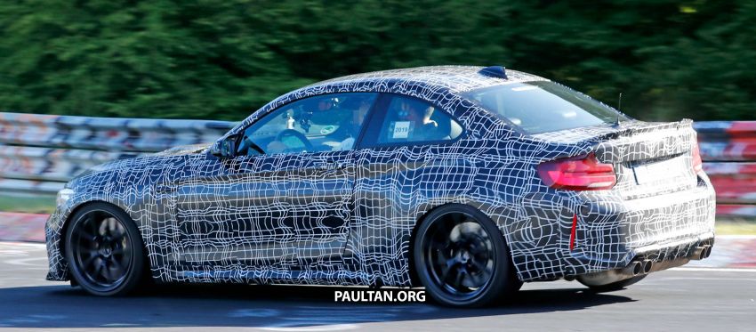 SPYSHOTS: BMW F87 M2 CS does more track testing 968695