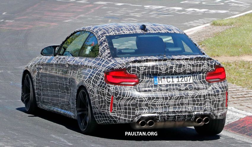 SPYSHOTS: BMW F87 M2 CS does more track testing Image #968687