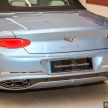 Bentley Continental GT Convertible dilancarkan di Malaysia – harga jangkaan bermula RM2.2 juta