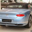 Bentley Continental GT Convertible dilancarkan di Malaysia – harga jangkaan bermula RM2.2 juta