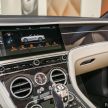 Bentley Continental GT Convertible previewed in Malaysia – drop-top priced from RM2.24 million