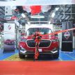 Borgward BX5 mula pemasangan CKD, jual suku ke-4