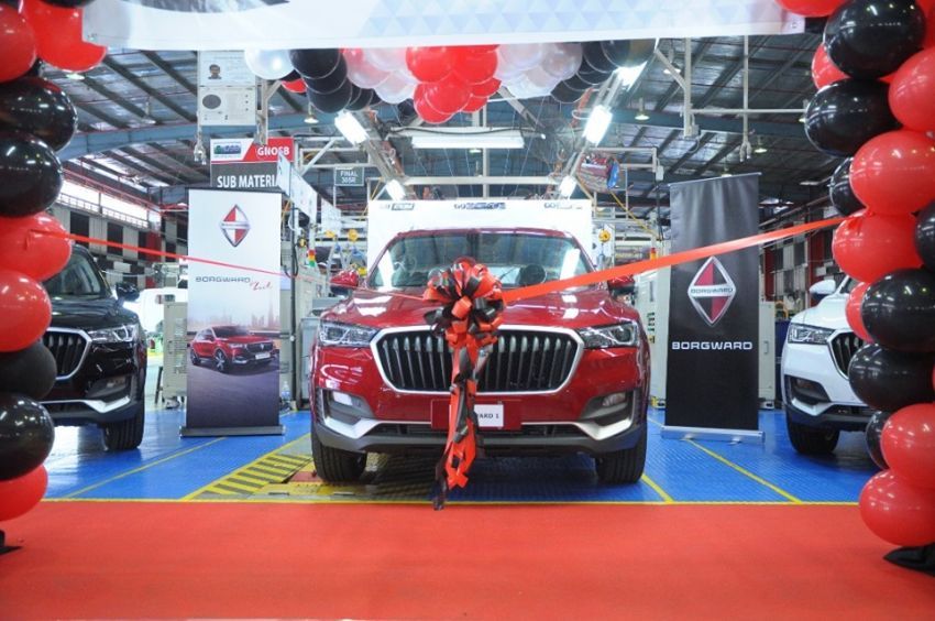 Borgward BX5 mula pemasangan CKD, jual suku ke-4 973892