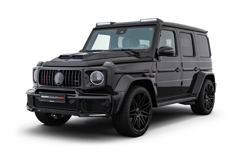 Brabus gives its double take on the Mercedes-AMG G63 – Black Ops 800 and Shadow 800; only 10 each 968108