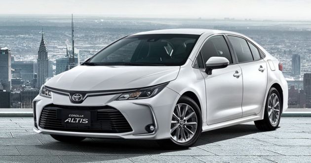 Toyota Corolla Altis terbaru masuk Thailand Ogos ini