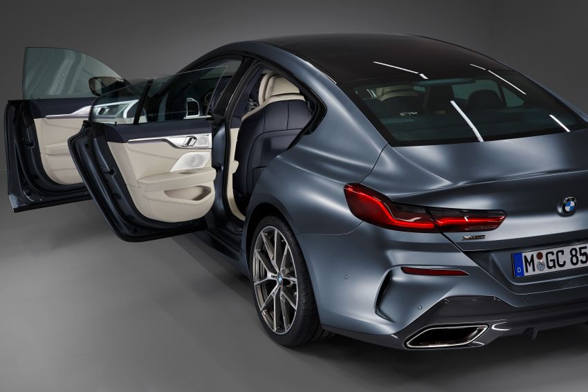 G16 BMW 8 Series Gran Coupé revealed – four doors, same swish, new 840i variant with 340 hp straight-six 974283