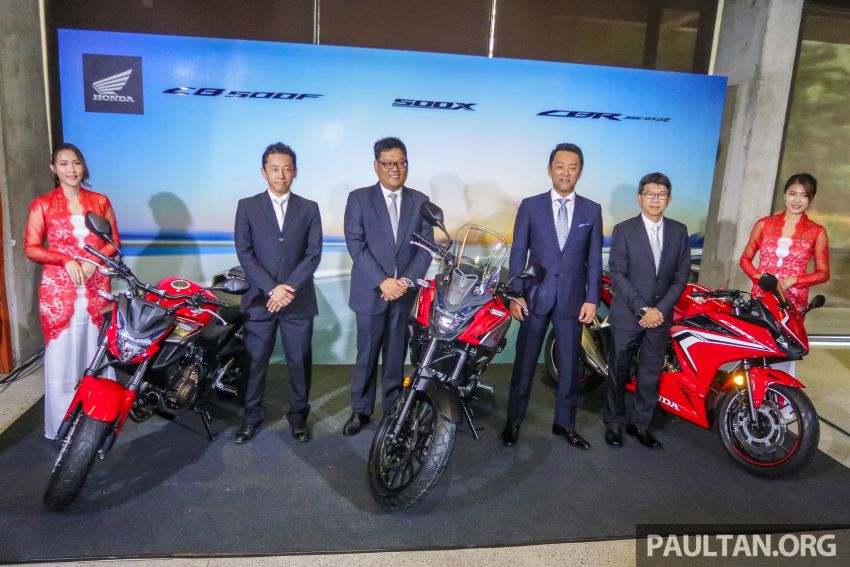 2019 Honda CBR500R, CB500F and CB500X launched in Malaysia – pricing starts from RM33,999 974053