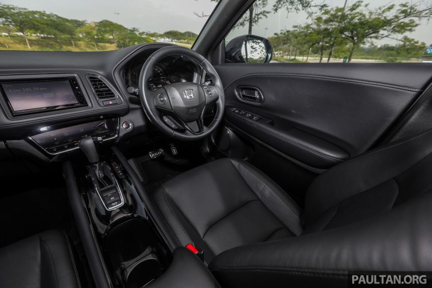GALERI: Honda HR-V RS dengan dalaman hitam 967983