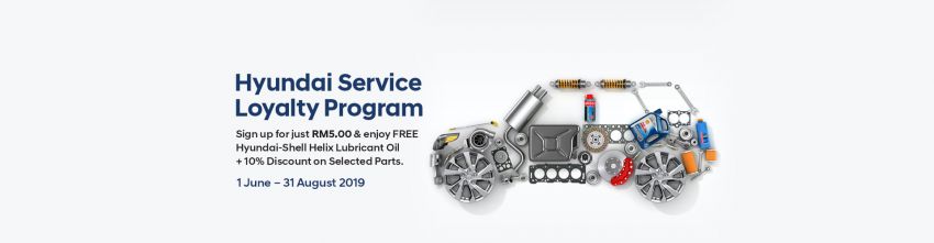 AD: Hyundai Service Loyalty Program – free Hyundai-Shell Helix oil, 10% discount on selected parts! 978058