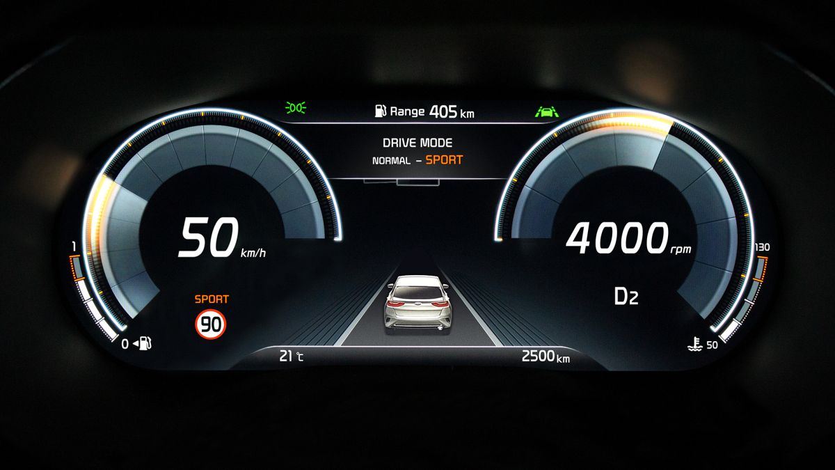 Kia XCeed Crossover flaunts new digital meter cluster