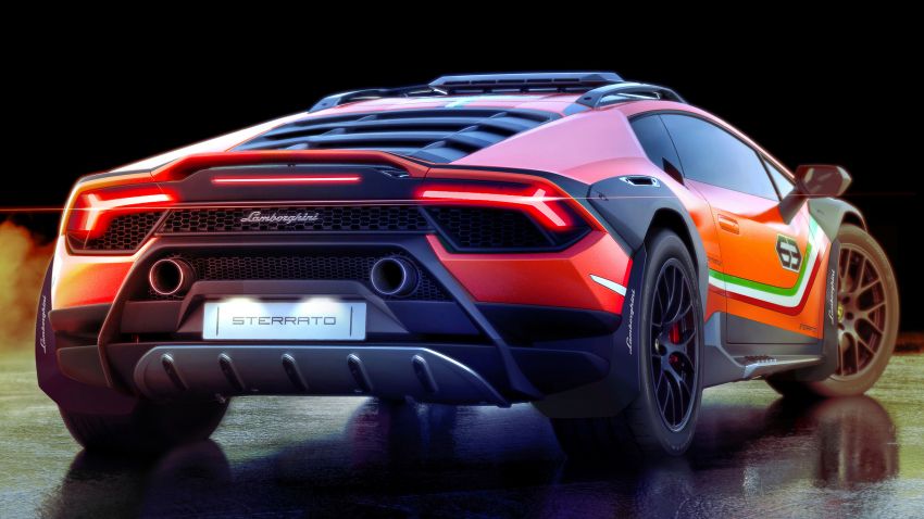 Lamborghini Huracan Sterrato – kemampuan offroad pada badan supercar, guna enjin 5.2 liter 640 hp 969327