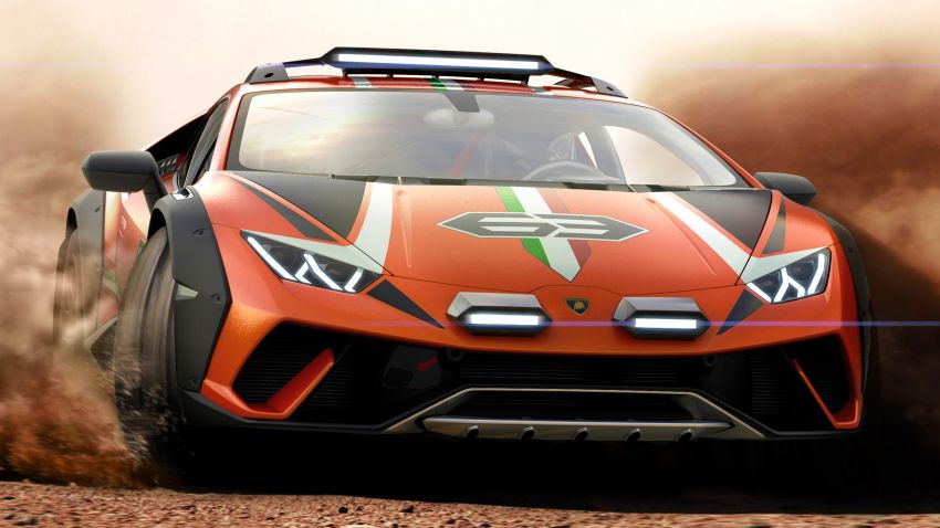 Lamborghini Huracan Sterrato – kemampuan offroad pada badan supercar, guna enjin 5.2 liter 640 hp 969328