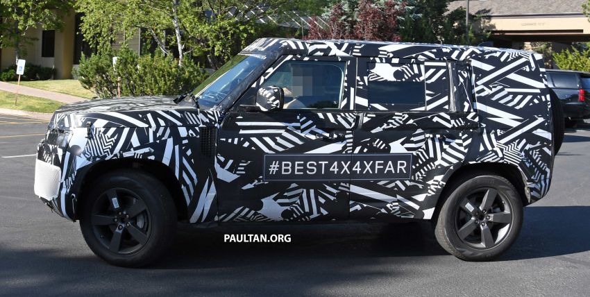 SPYSHOTS: 2019 Land Rover Defender – interior seen 977339