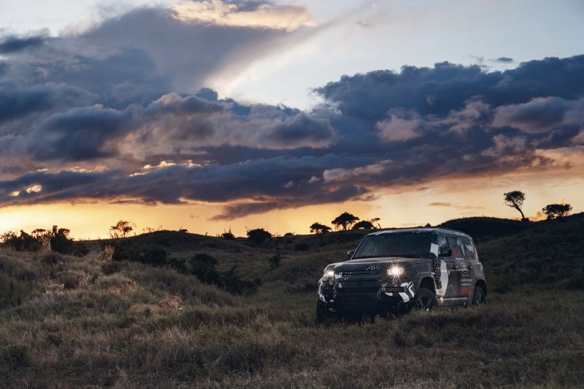 New Land Rover Defender does lion conservation duty Image #968279
