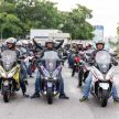Modenas rai Hari Motosikal Dunia dengan konvoi amal