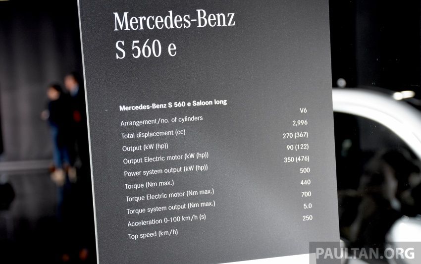 Mercedes-Benz S560e kini tiba di M’sia – 3.0L V6 plug-in hybrid, 469 hp/700 Nm, harga anggaran RM659k 971234