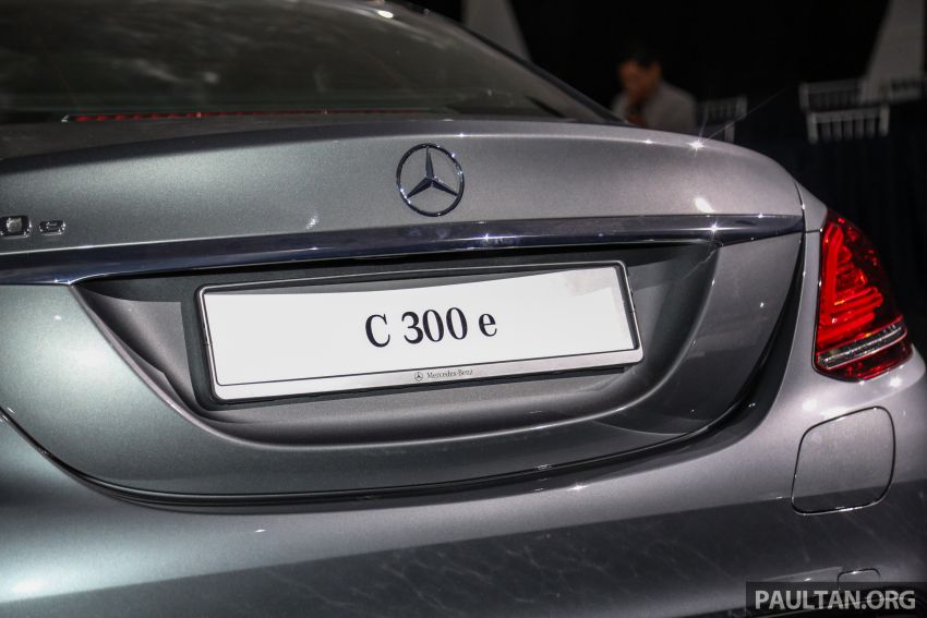 Mercedes-Benz C300e PHEV showcased in Malaysia 971727