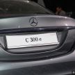Mercedes-Benz C300e PHEV dipertontonkan di M’sia