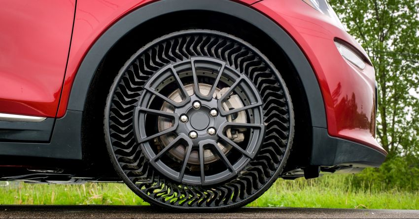 Michelin Uptis airless tyre announced, debut by 2024 969712