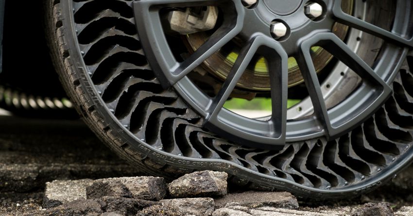 Michelin Uptis airless tyre announced, debut by 2024 969714