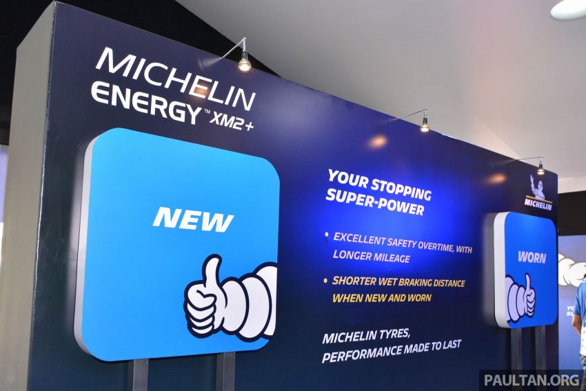 Michelin Energy XM2+ launched in Malaysia – shorter wet braking distances even when worn, 14- to 16-inch 974661