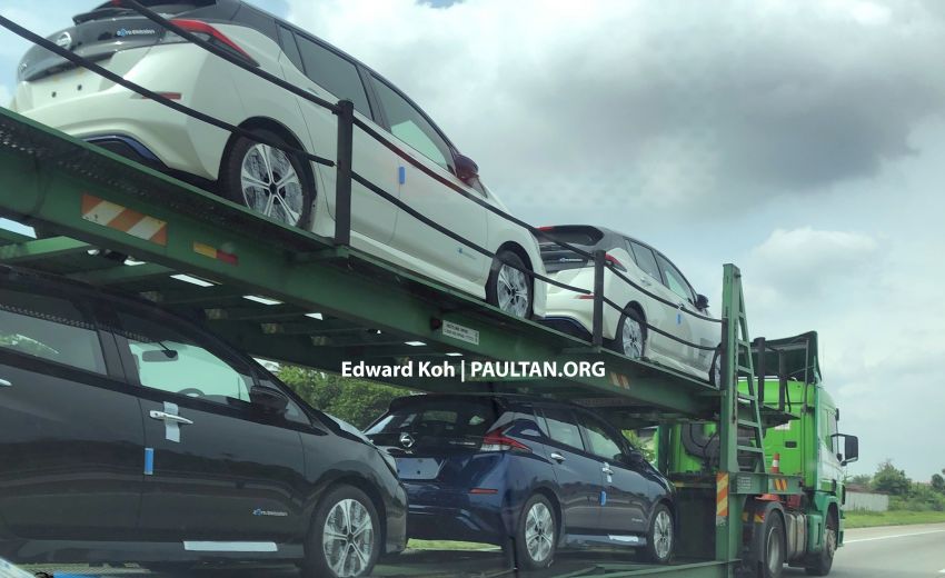 SPYSHOT: Nissan Leaf sudah tiba di Malaysia 973813