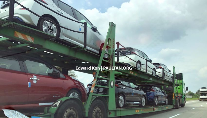 SPIED: 2019 Nissan Leaf on transporters in Malaysia 973626