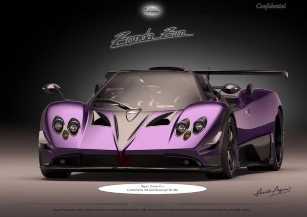 Pagani Zonda Zun - Images Of One-off Build Leaked - Paultan.org