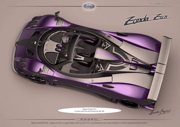 Pagani Zonda Zun – images of one-off build leaked