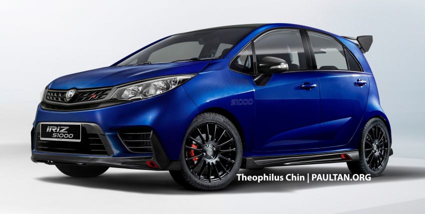 Proton Iriz S1000 Concept – a special edition to celebrate Sepang 1,000 km race victory imagined 974448