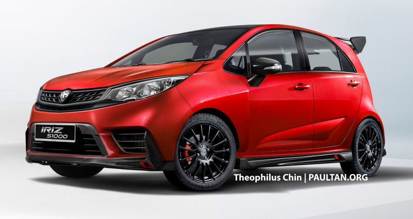 Proton Iriz S1000 Concept – a special edition to celebrate Sepang 1,000 km race victory imagined 974450