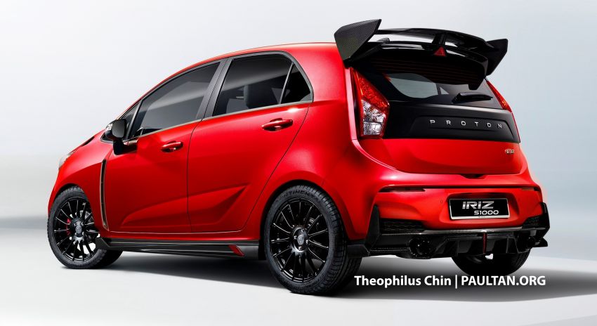 Proton Iriz S1000 Concept – a special edition to celebrate Sepang 1,000 km race victory imagined 974451