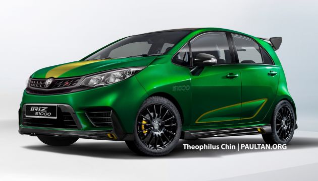 Proton Iriz S1000 Concept – a special edition to celebrate Sepang 1,000 km race victory imagined