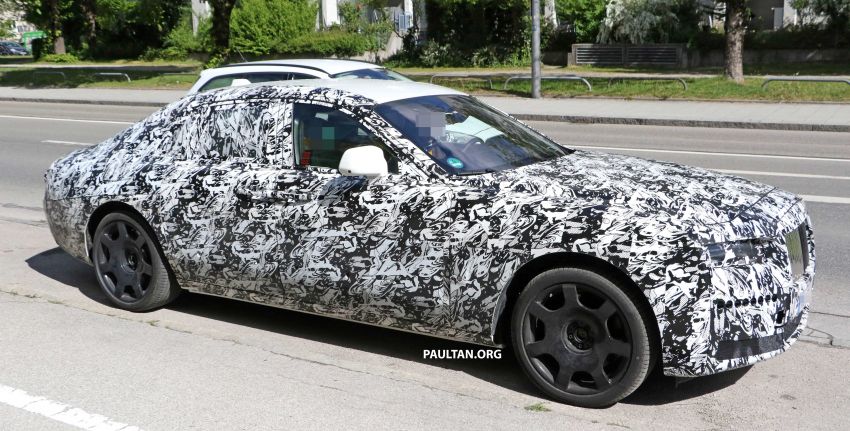 SPYSHOTS: Next Rolls-Royce Ghost spotted on test 970004
