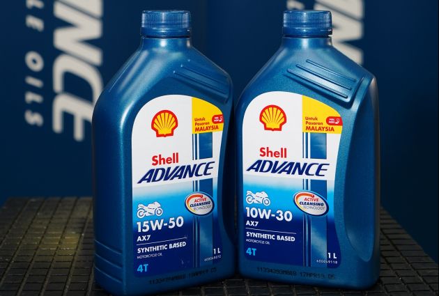 Minyak Enjin Motosikal Semi Sintetik Terbaru Dari Shell Advance Ax7 Tambahan Dua Varian Rm33 90 Sebotol Paultan Org