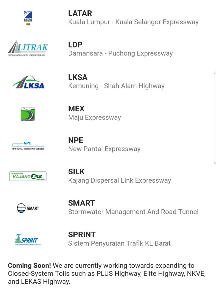 Touch ‘n Go PayDirect coming to closed-system tolls – PLUS Highway, Elite Highway, NKVE, LEKAS Highway 967880