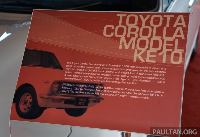 Toyota celebrates 50 years of vehicle production in Malaysia – from the 1968 KE10 Corolla to today’s Yaris 976340