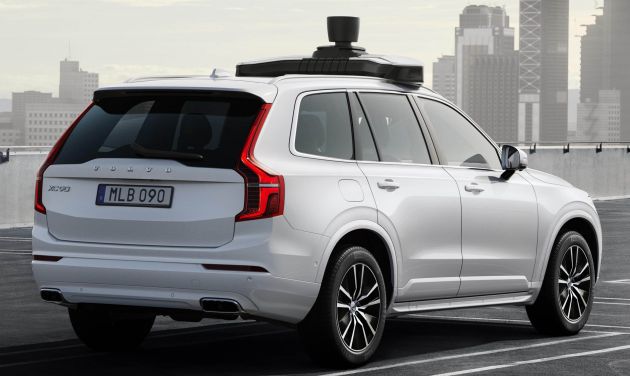 Volvo, Uber tunjuk XC90 autonomous versi produksi