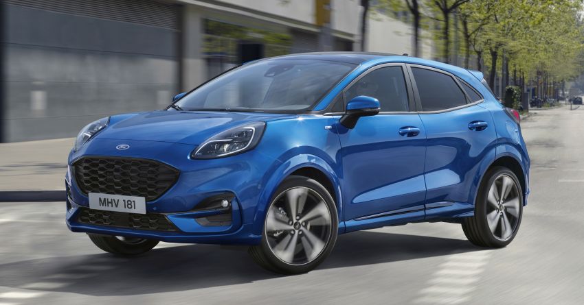 2019 Ford Puma SUV unveiled – new 1.0L EcoBoost Hybrid, flexible boot space, long list of safety tech! 979489