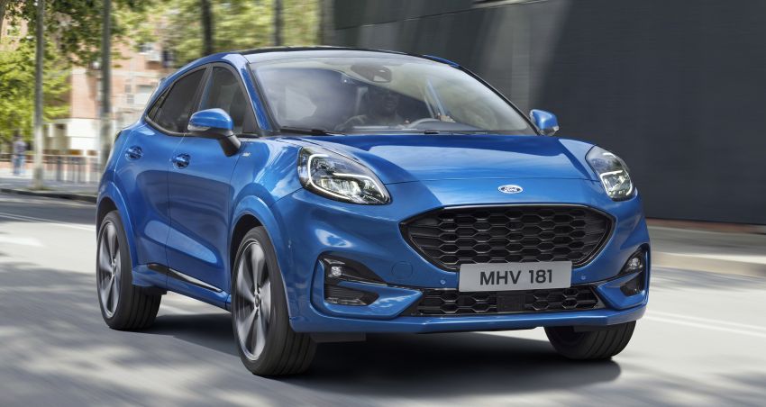 2019 Ford Puma SUV unveiled – new 1.0L EcoBoost Hybrid, flexible boot space, long list of safety tech! Image #979503