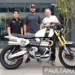 Givi Rimba Raid racer Jeremias Israel takes delivery of 2019 Triumph Scrambler 1200 XE