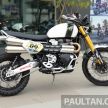 Givi Rimba Raid racer Jeremias Israel takes delivery of 2019 Triumph Scrambler 1200 XE