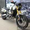 Givi Rimba Raid racer Jeremias Israel takes delivery of 2019 Triumph Scrambler 1200 XE