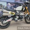 Givi Rimba Raid racer Jeremias Israel takes delivery of 2019 Triumph Scrambler 1200 XE